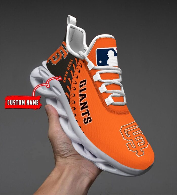 USA MLB San Francisco Giants Max Soul Sneaker Custom Name 87K2023