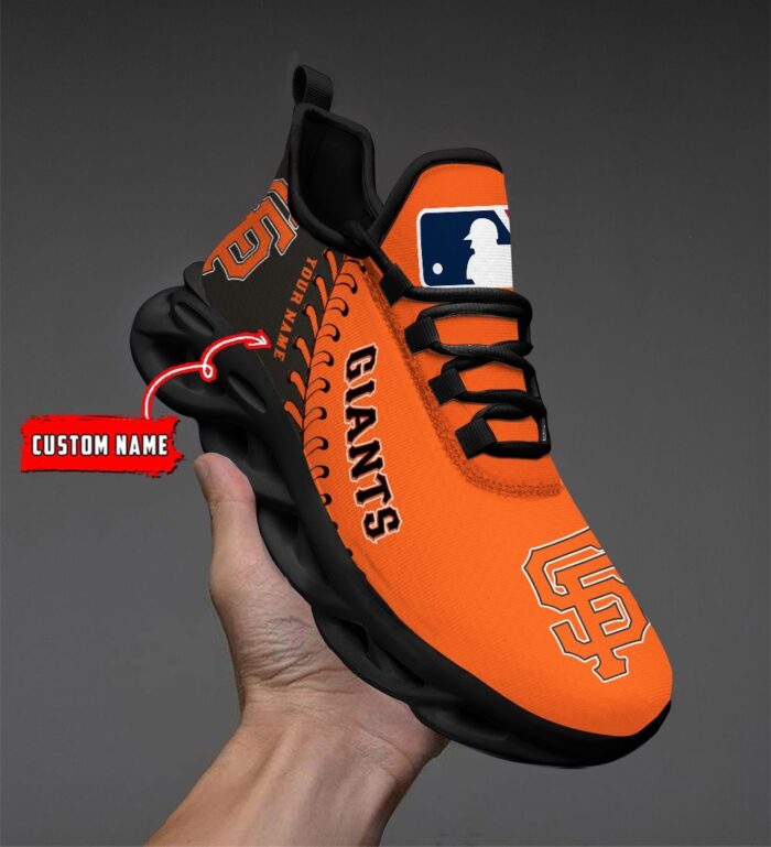 USA MLB San Francisco Giants Max Soul Sneaker Custom Name 87K2023