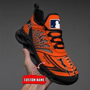 USA MLB San Francisco Giants Max Soul Sneaker Custom Name 88K2023
