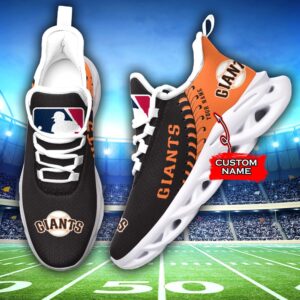 USA MLB San Francisco Giants Max Soul Sneaker Custom Name Ver 1