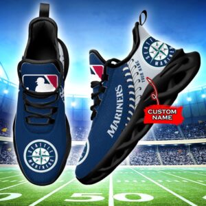 USA MLB Seattle Mariners Max Soul Sneaker Custom Name Ver 1