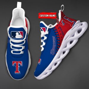 USA MLB Texas Rangers Max Soul Sneaker Custom Name 87K2023