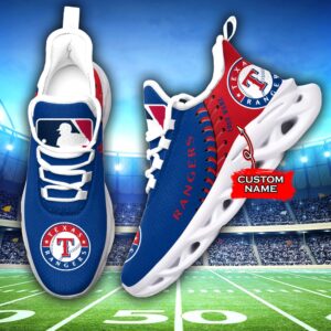 USA MLB Texas Rangers Max Soul Sneaker Custom Name Ver 1