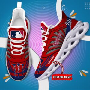 USA MLB Washington Nationals Max Soul Sneaker Custom Name 88K2023
