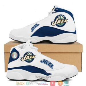 Utah Jazz Nba Football Team Air Jordan 13 Sneaker Shoes