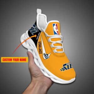 Utah Jazz Personalized NBA Max Soul Shoes