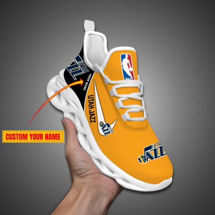 Utah Jazz Personalized NBA Max Soul Shoes