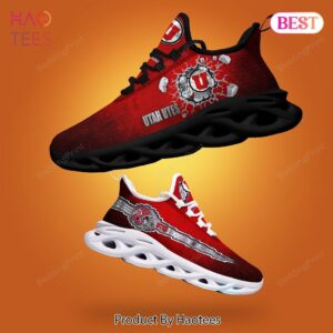 Utah Utes NCAA Red Color Max Soul Shoes