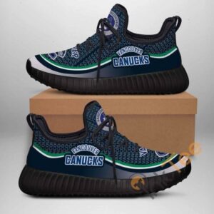 Vancouver Canucks Custom Shoes Personalized Name Yeezy Sneakers