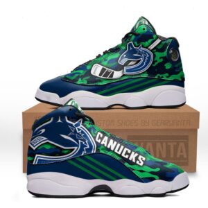 Vancouver Canucks Jd 13 Sneakers Custom Shoes