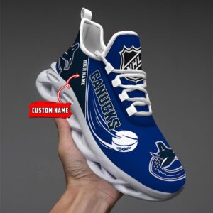 Vancouver Canucks Personalized NHL New Max Soul Shoes