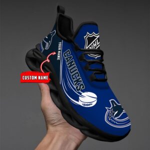 Vancouver Canucks Personalized NHL New Max Soul Shoes