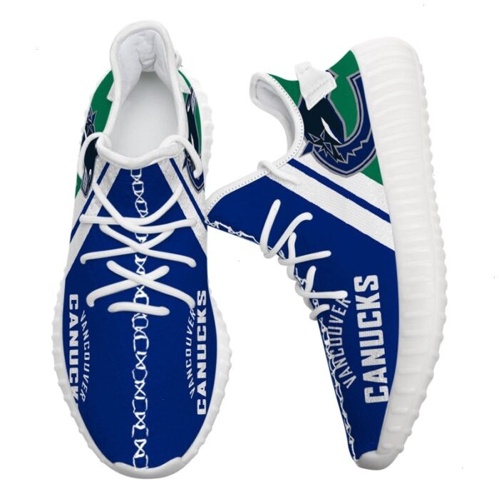 Vancouver Canucks Sneakers Big Logo Yeezy Shoes