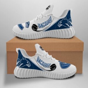 Vancouver Canucks Unisex Sneakers New Sneakers Hockey Custom Shoes Vancouver Canucks Yeezy Boost