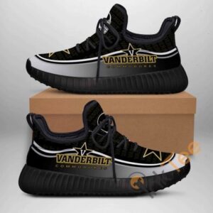 Vanderbilt Commodores Custom Shoes Personalized Name Yeezy Sneakers