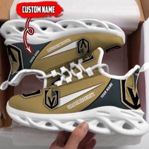 Vegas Golden Knights Custom Name NHL New Max Soul Shoes