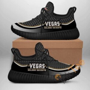Vegas Golden Knights Custom Shoes Personalized Name Yeezy Sneakers