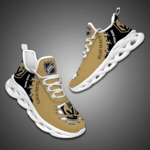 Vegas Golden Knights Personalized NHL Max Soul Shoes