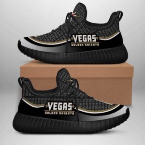 Vegas Golden Knights Yeezy Boost Shoes Sport Sneakers