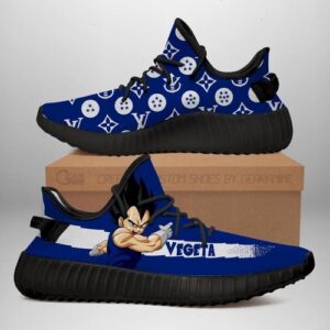 Vegeta Yeezy Shoes Fashion Dragon Ball Shoes Fan