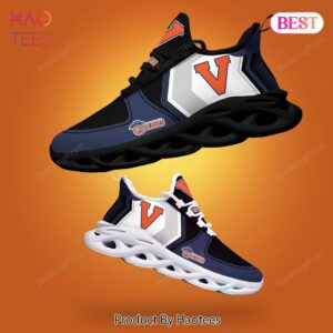 Virginia Cavaliers NCAA White Mix Blue Max Soul Shoes Fan Gift