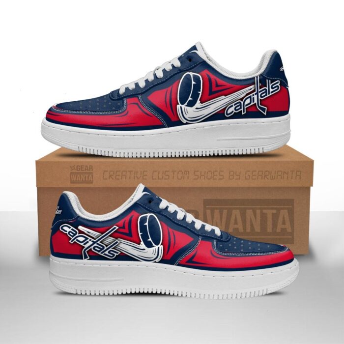 Washington Capitals Air Sneakers Custom For Fans