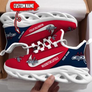 Washington Capitals Custom Name NHL New Max Soul Shoes