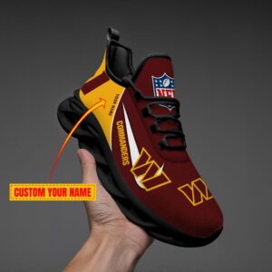 Washington Commanders Personalized Luxury NFL Max Soul Shoes 281122