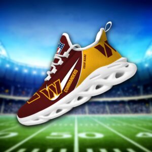 Washington Commanders Personalized Luxury NFL Max Soul Shoes 281122