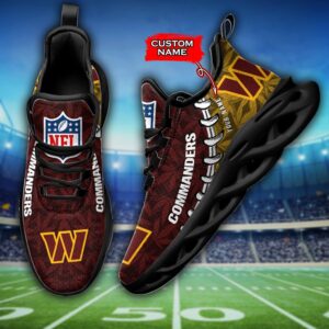 Washington Commanders Personalized Max Soul Shoes for Fan