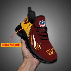 Washington Commanders Personalized NFL Max Soul Shoes Fan Gift