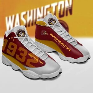 Washington Commanders Shoes J13 Custom Sneakers For Fans W1309