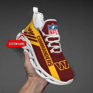 Washington Redskins Personalized Max Soul Shoes