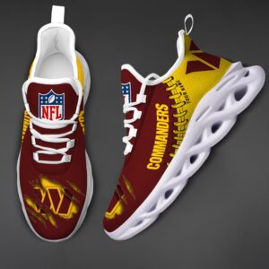 Washington Redskins Personalized NFL Max Soul Shoes
