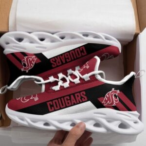 Washington State Cougars 3 Max Soul Shoes