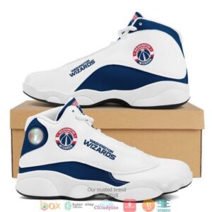Washington Wizards Nba Football Team Air Jordan 13 Sneaker Shoes