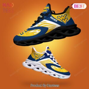 West Virginia Mountaineers NCAA Blue Mix Gold Max Soul Shoes