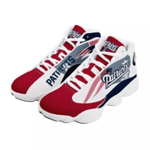 White New England Patriots Sneakers Custom Shoes