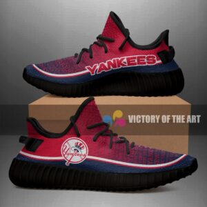 Words In Line Logo New York Yankees Yeezy Shoes