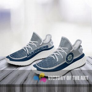 Words In Line Logo Seattle Mariners Yeezy Shoes