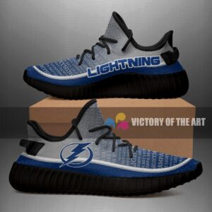 Words In Line Logo Tampa Bay Lightning Yeezy Shoes