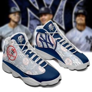 Yankees AJ13 Sneakers Custom For Fans W13082