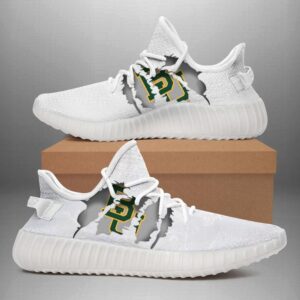 Yeezy Shoes Ncaa Baylor Bears White Yeezy Boost Sneakers V1