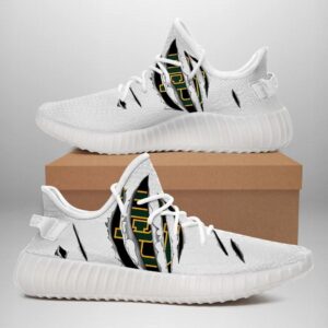 Yeezy Shoes Ncaa Baylor Bears White Yeezy Boost Sneakers V2