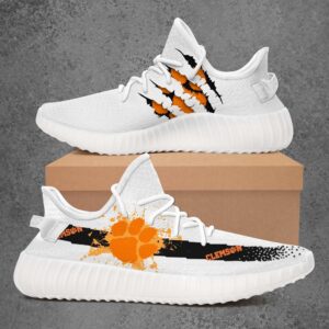 Yeezy Shoes Ncaa Clemson Tigers Yeezy Boost Sneakers V1
