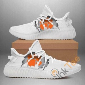Yeezy Shoes Ncaa Clemson Tigers Yeezy Boost Sneakers V4