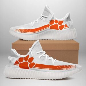 Yeezy Shoes Ncaa Clemson Tigers Yeezy Boost Sneakers V7