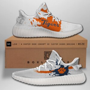 Yeezy Shoes Ncaa Clemson Tigers Yeezy Boost Sneakers V9